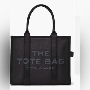 Large Marc Jacobs Black Tote Bag